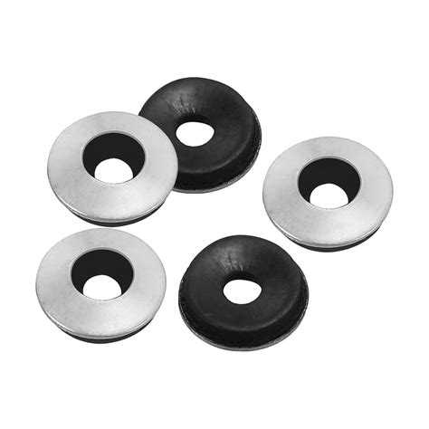 PATIKIL 304 Stainless Steel EPDM Bonded Sealing Washers 50 Pieces 1 6