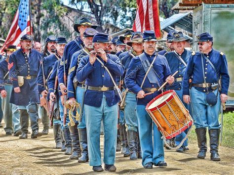 American Civil War Reenactment Stock Editorial Photo © Alancrosthwaite 13961961