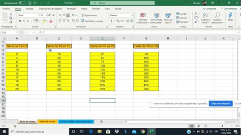 Ejemplo De Como Trabajar Con La Hojas De Calculo De Un Libro De Excel