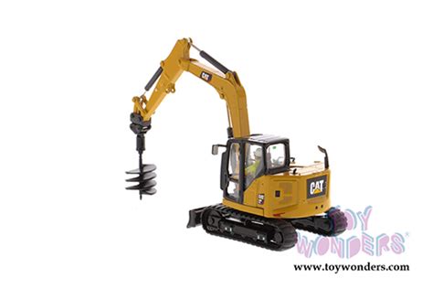 Caterpillar 308 Cr Mini Hydraulic Excavator With Operator High Lines Series 85596 1 50 Scale