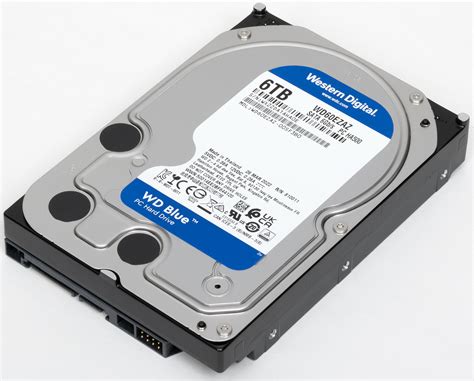 Обзор недорогого жесткого диска WD Blue WD60EZAZ емкостью 6 ТБ на базе ...