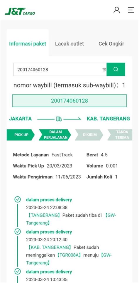 Cara Cek Resi J T Cargo Dengan Mudah Dan Cepat Plugin Ongkos Kirim