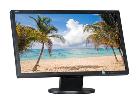 NEC 21 5 TN HD LCD Monitor 5 Ms 1920 X 1080 D Sub DVI D AS222WM BK