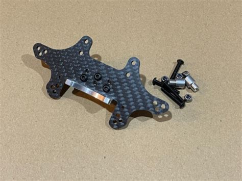 Racing Carbon Fiber Rear Shock Tower For Traxxas Drag Slash EBay