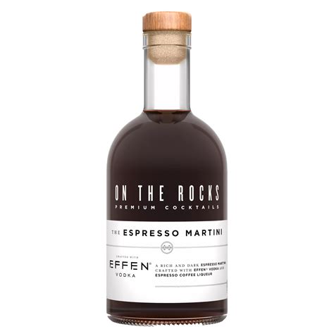 On The Rocks Espresso Martini 375ML Bremers Wine And Liquor