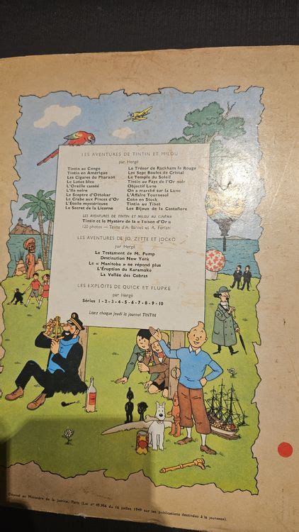 Ancienne BD Tintin Le Sceptre D Ottokar Kaufen Auf Ricardo