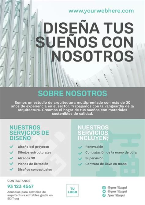 Dise A Anuncios De Arquitectos Gratis