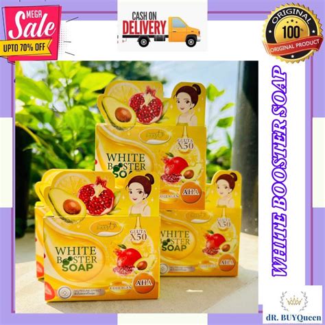 White Booster Soap Made In Thailand Shopee Philippines