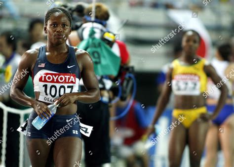 Lauryn Williams Front Usa Jamaican Veronica Editorial Stock Photo