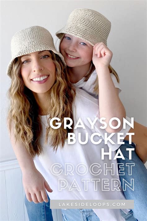 Easy Crochet Sun Hat Pattern Crochet Bucket Hat Easy Crochet Pattern