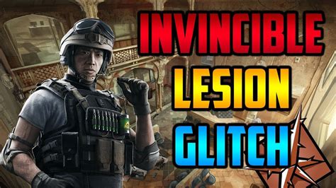 Op Invincible Lesion Glitch Invisible Trap Glitch Rainbow Six Siege Youtube