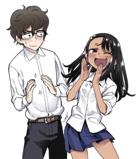 Senpai and Nagatoro Render by smashPUG64 on DeviantArt