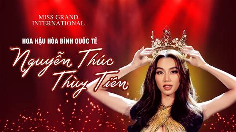 THIẾT KẾ POSTER HOA HẬU THÙY TIÊN MISS GRAND INTER NATIONAL POSTER