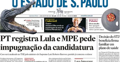 Blog Que Virou Manchete Panis Cum Ovum Lula J Tem Crach De