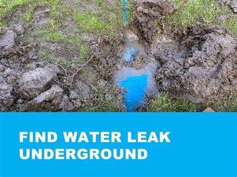 Find Water Leak Underground Melbourne Water And Gas Leak Detection