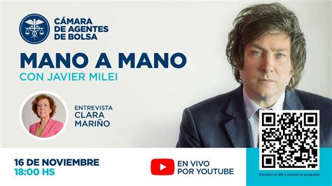 Mano A Mano Con Javier Milei YouTube