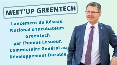 Pr Sentation Du R Seau National Dincubateurs Greentech Par Thomas