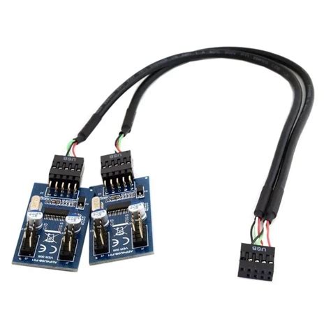 Optimized Product Title 9 Pin Usb 20 Hub Adapter For Motherboard And