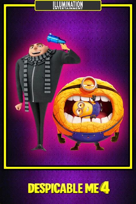 Despicable Me 4 2024 CmdrRiker The Poster Database TPDb