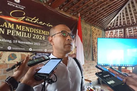 Tahapan Pemilu Berhimpitan Kpu Blitar Janji Siap Kawal Klik Times