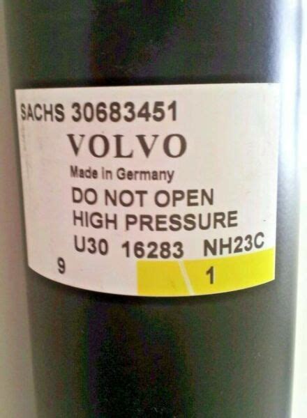 Volvo Genuine Rear Shock Absorber - Black (30683451) for sale online | eBay