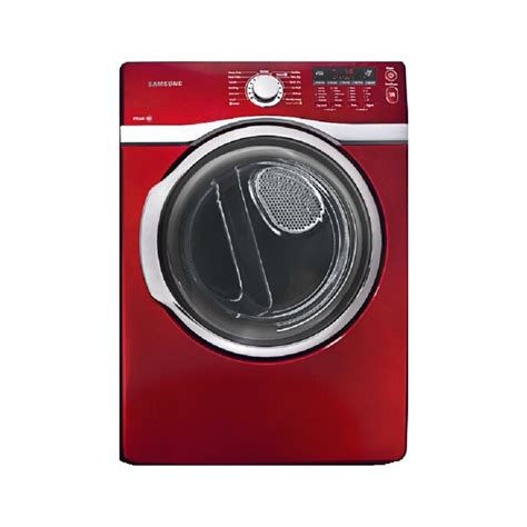 Samsung 74 Cu Ft Electric Dryer Red In The Electric Dryers