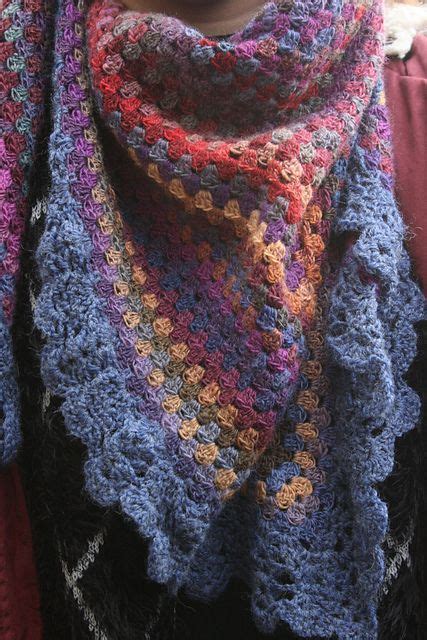 The Original Half Granny Squareshawl Crochet Shawls And Wraps Shawl