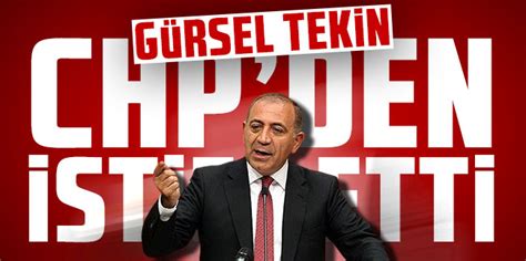 Gürsel Tekin zehir zemberek sözlerle CHP den istifa etti Karadeniz