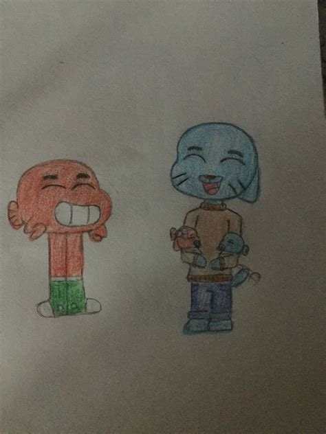 Gumball With His Twins And Darwin By Andrea6675 On Deviantart