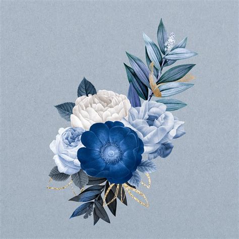 Png Elegant Watercolor Floral Bouquet Premium Png Rawpixel