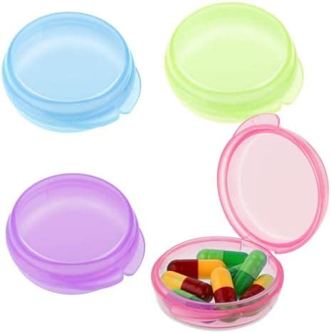 Amazon Travel Medicine Pill Organizer Small Pill Box For Purse