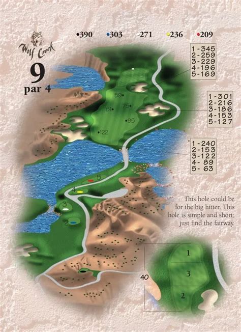 Hole Wolf Creek Golf Las Vegas Nevada Mesquite Courses