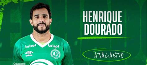 Chapecoense Anuncia A Chegada Do Atacante Henrique Dourado Ex Cruzeiro