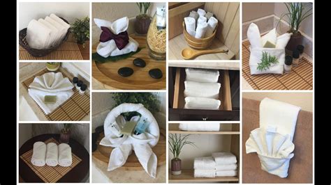 Ideas How To Fold A Towel Like Hotel Spa Youtube