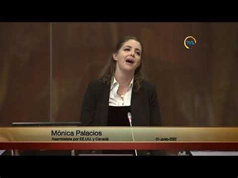 Asambleísta Mónica Palacios Sesión 772 YouTube