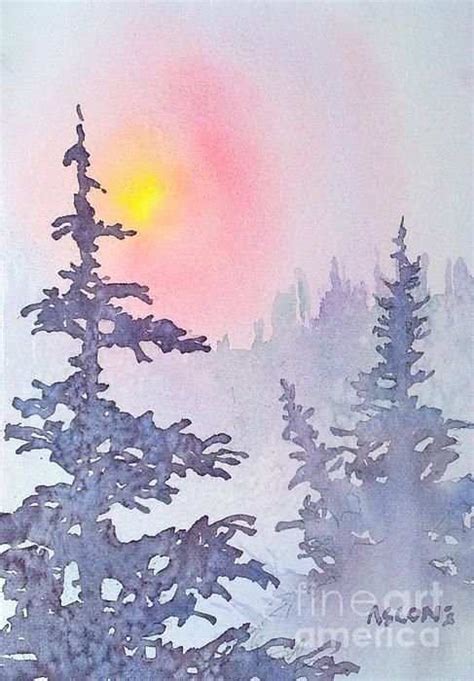 Watercolor Christmas Scenes at PaintingValley.com | Explore collection ...