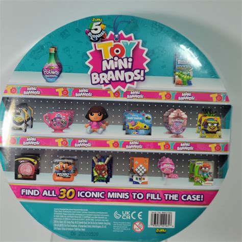 5 Surprise Toy Mini Brands Collectors Case With 5 Exclusive Toys Sealed New Zuru Groceries