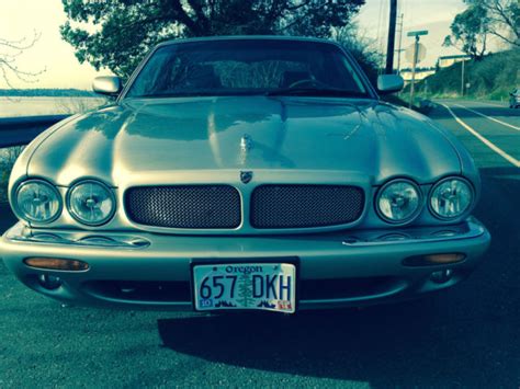 1998 Meteorite Silver Metallic Jaguar XJR Supercharged