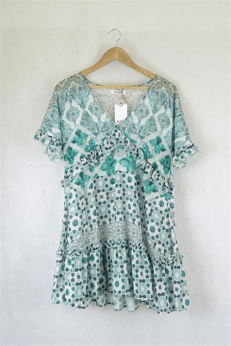 Gigi & Ella Blue Dress M - Reluv Clothing Australia