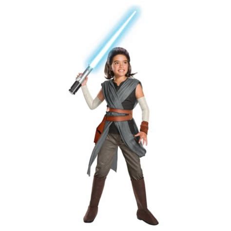 Rubies Star Wars Episode Viii The Last Jedi Super Deluxe Girls Rey