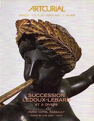 Succession Ledoux Lebard Collection D Un Amateur Et Divers