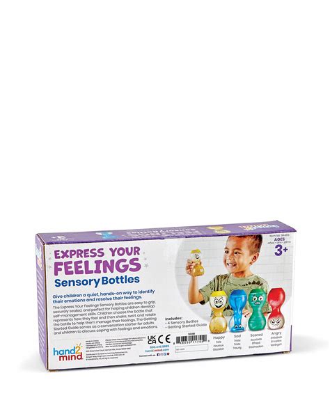 Express Your Feelings Sensory Bottles J D Williams