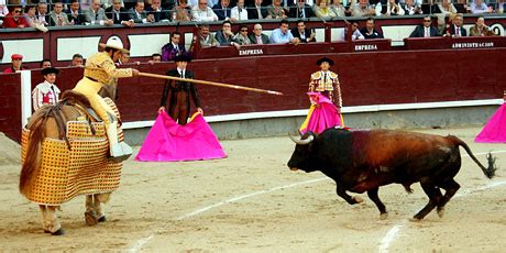 Toro El Mundo Los Cuadris En La Suerte De Varas