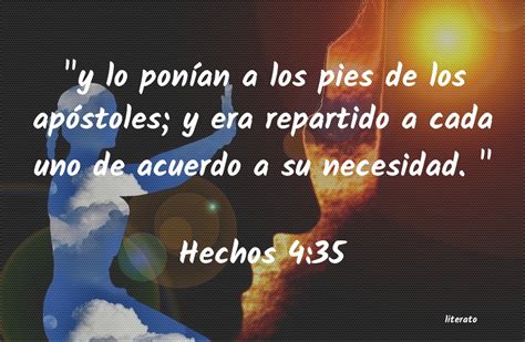 La Biblia Hechos 4 35