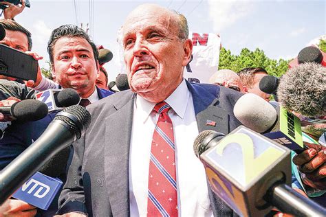 Judge Holds Giuliani Liable In Georgia Election Workers Defamation