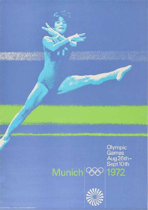 Munich 1972 Summer Olympics Poster