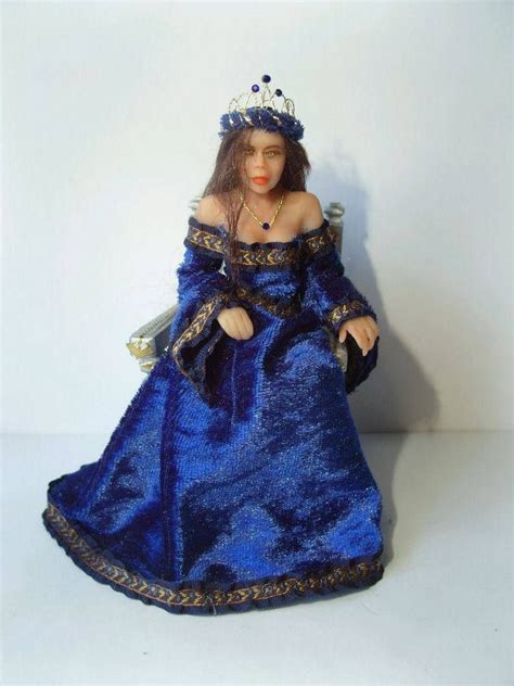 Miniature Dolls Miniatures Made Victorian Dresses Fashion