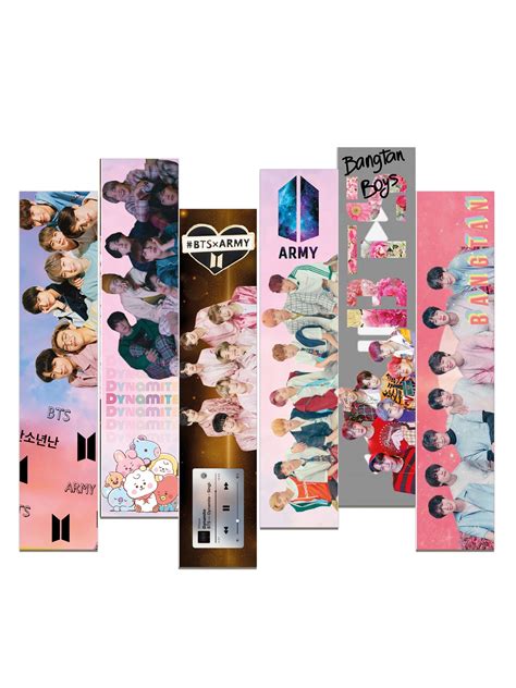 Bts Printable Bookmarks Prints Digital Download Kpop Paper Stationery Book Accessories Bangtan