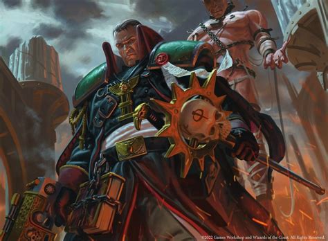 Inquisitor Eisenhorn MtG Art From Warhammer 40000 Set By Jake Murray