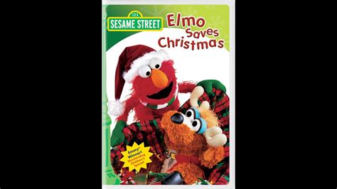 Sesame Street Elmo Saves Christmas Vhs